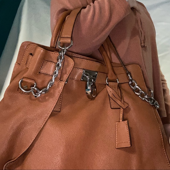 Tan/Brown Michael Kors Bag - Picture 4 of 5